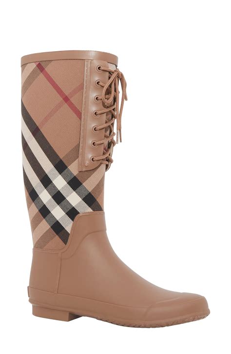 Burberry waterproof boots